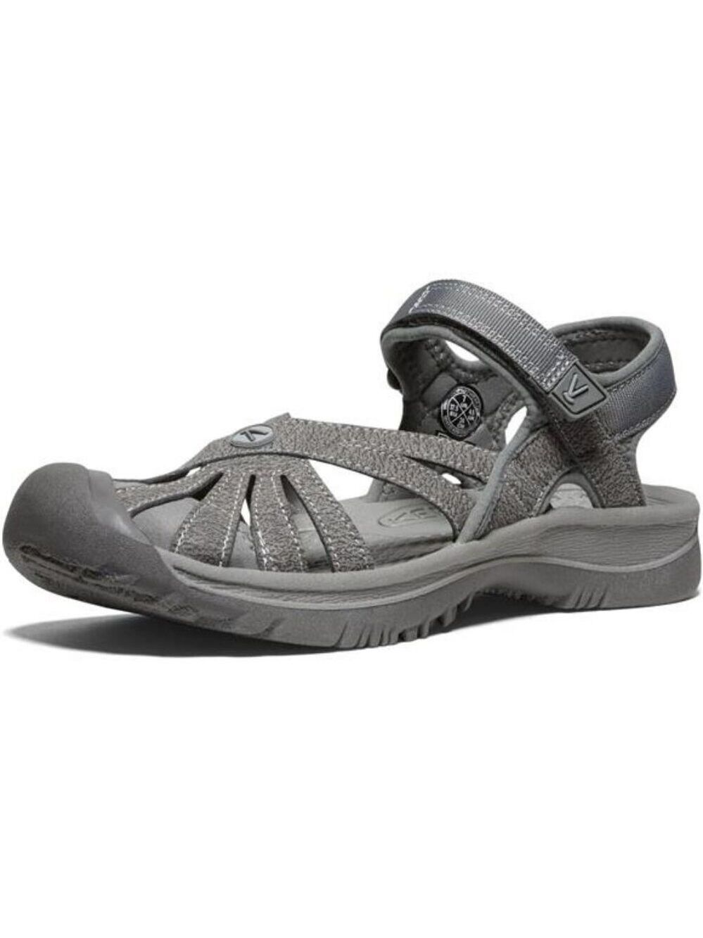 Womens closed toe hiking sandals water resistant arch support outdoor shoes